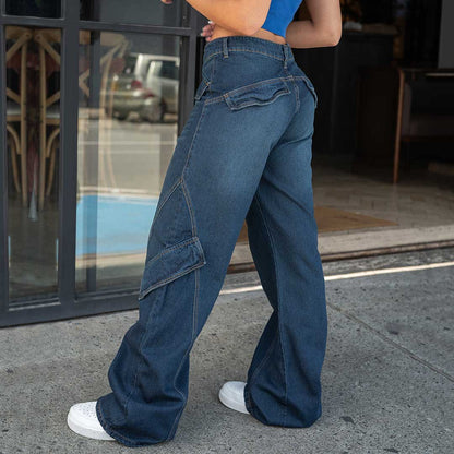 Jeans Mom Flare Rigido Tiro Alto 7602