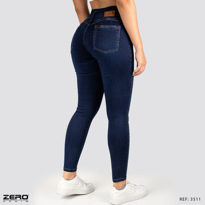 Jeans Skinny Tiro Alto 3511