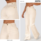 Pantalón Mom Flare Tiro Alto 3725
