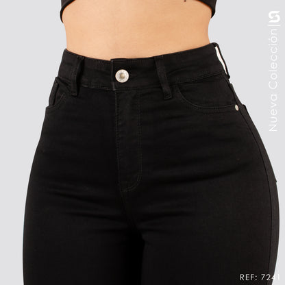 Jeans Skinny Tiro Alto S7241