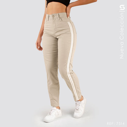 Pantalón Mom Jeans Tiro Alto S7514