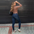 Jeans Skinny Tiro Alto S7575