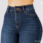 Jeans Skinny Tiro Alto S7575