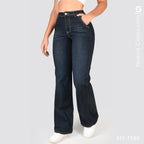 Jeans Mom Flare Tiro Alto S7580