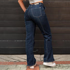 Jeans Mom Flare Tiro Alto S7580