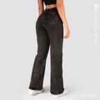 Jeans Mom Flare Tiro Alto S7588